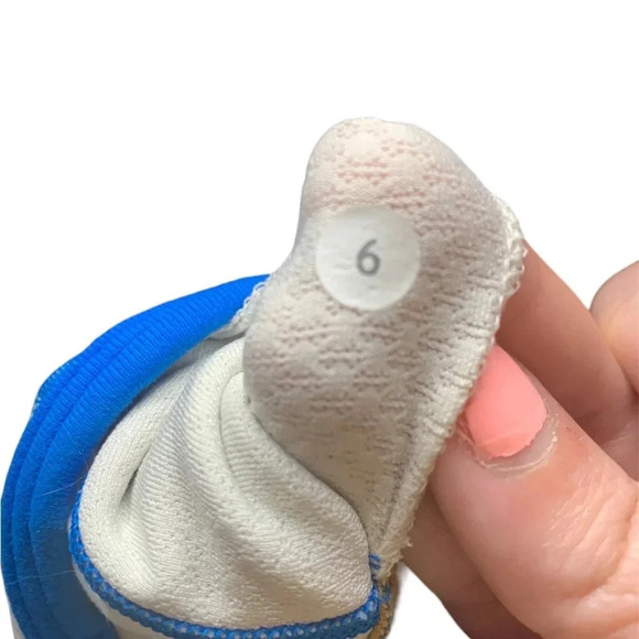 Lululemon No Limits Tank in Beaming Blue/Laceoflage Polar Cream Beaming Blue - Picture 13 of 13